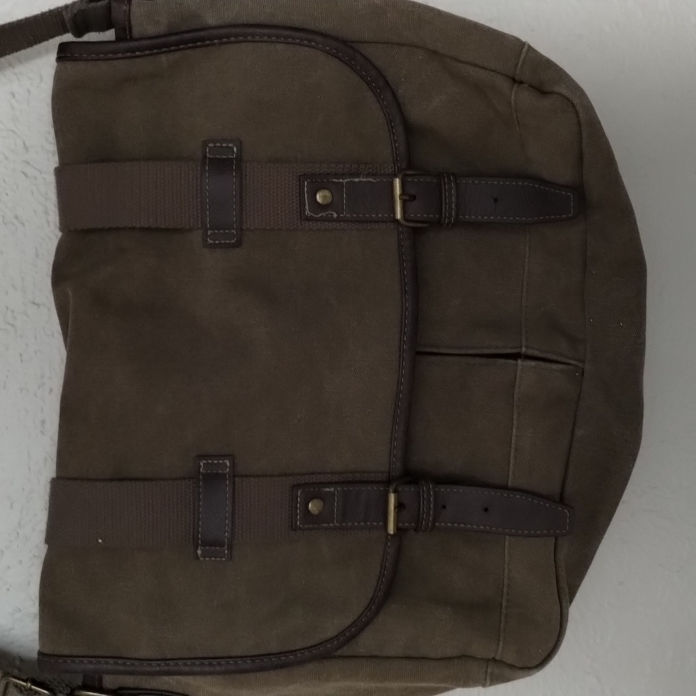 Brown tote bag